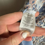 Allison Brittney  floral wrap maxi dress belted short sleeve lined size small J30 Photo 6