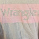 Wrangler  Soft Pink Tee with Logo large Photo 1