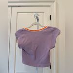 Urban Outfitters out from under M/L Purple & orange trendy crop top Photo 4