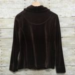 White Stag  velour zip front athleisure scuba neck track jacket size small (4-6) Photo 4