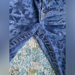 True Religion blue tie dye pattern skinny jeans with flap pockets, size 30 Photo 9