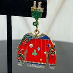 Serra  Ugly Sweater Rhinestone Dangle Earrings Holiday Christmas Photo 1