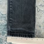 Levi's Vintage 512 Jeans Womens 25x29 Black Denim Slim Fit Tiny Waist USA Made Photo 11