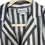 Rhapsody  70's/80's Womens Striped Short Sleeve Button Up Shirt Made in USA Small Photo 8