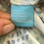 J. McLaughlin  Gardenia Dress Small Blue Multi Equine Garden Catalina Cloth Zebra Photo 6