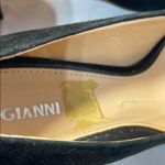 Gianni Bini  Black Heels Classic Suede Pumps Photo 5