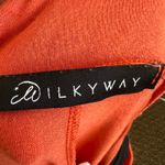 Milky Way Orange Wide Leg Palazzo Pants Boho Vacation Festival Resortwear Small Photo 5