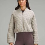 Lululemon Quilted Bomber Jacket in Riverstone Photo 0