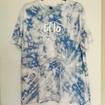 Buffalo bills Blue and White bleached Tie Photo 2