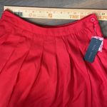 Faded Rose Women’s Red Pleated Mini Skirt Size Medium NWT Photo 6