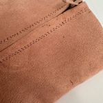 James Avery Old Navy Women's Faux Suede Glitter Block Heel Ankle Bootie Blush Pink‎ Size 8 Photo 8