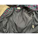 Pendleton  Purple Green Plaid Skirt Set 100% Virgin Wool Size 16W/ 18W Vintage Photo 5