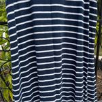 UNTUCKit Women’s Cozette Navy & White Striped Cotton Maxi Tank Dress Size S Blue Photo 2