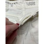 Vans Distressed Cut Off Distressed Shorts 'Vintage Mini' White Size 1 Juniors Photo 3