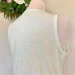 Loft NWT Striped Mint Everyday Tank Top M Photo 4