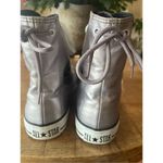 Converse Shoes Chuck Taylor All Star Slouchy Metallic Purple Sneakers Womens 6,5 Photo 4