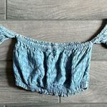 Bershka  smocked crop top Photo 3
