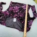 Susan Lawrence NWT  size XL floral burnout ruffel necklace. Photo 4