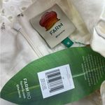 Farm Rio NWT  Off-White 3D Flower Maxi Dress Size Medium Photo 8