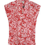 American Vintage Vtg Paradise Hawaii Red Vacation Beach Lightweight Bloke Surf Shirt Medium Photo 0