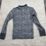 KAVU  Geometric Print Long Sleeve Quarter Zip Polo Shirt Women's Size S Photo 9