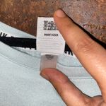 PINK Victoria's Secret Blue Sea You Never Open Keyhole Back Sweatshirt Small Photo 6