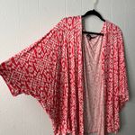 Heart soul Womens Cardigan Blouse 3X Dolman Sleeve Floral Stretch Tribal Western Photo 4
