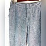 Draper James  8 Beachcomber Linen Cotton Sky Blue Wide Leg Pants Photo 2