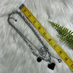 Layered heart charms I Love You S.Steal necklace Silver Photo 4