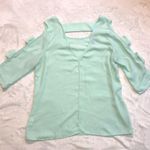 Iz Byer  CutOut Sleeve Top Photo 1