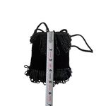 VINTAGE Black Beaded Cocktail Beaded Evening Bag Photo 4