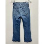 Frame  Denim Le Crop Mini Boot Cut Jeans Womens 25 Snap Sides 26”Wx26”L Blue Photo 1