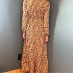 SheIn Bohemian Floral Long Sleeve Maxi Dress Photo 1