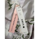 AQUA  Women' Floral Print Mini Dress, Square Neckline, Short Sleeve, Light Purple Photo 9