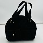 Vera Bradley Solid Brown Quilted Bowler Bag Purse 9" x 10" Photo 6