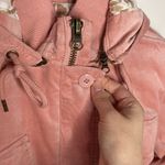 Faherty  Arosa velour utility coat in rose smoke size XS Photo 10
