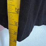 Victoria's Secret  Black Flare Leggings Fold Over Stretch 2000s Size Medium Photo 4