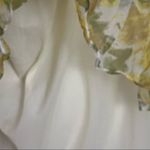 Vintage 60’s/70’s Floral Babydoll Nightie Yellow Green Chiffon Ruffle M Size M Photo 6