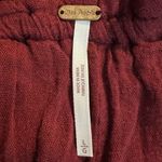 Free People  Dainty Renaissance Daphne Velvet Mini Dress Burgundy Brown Large Photo 13