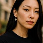 Silver and imitation diamond fashion jewelry dangle earrings with hook back Photo 0