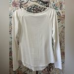 Lululemon Inner Essence Long Sleeve Scoop Neck Tee White Vitasea Size 6 Soft Photo 4
