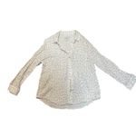 Rails Ellis Button Down Shirt in Grey Jaguar Print | Size Medium Photo 3