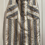 Anthropologie  Quincy Embroidered Eyelet Pencil Skirt 4 Photo 0