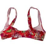 Victoria's Secret NEW/NWT  Swim Coral Pink Floral Butterfly Bikini Top Size XS Photo 2