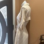 Faithfull the Brand Faithful the brand light yellow button up dress Photo 4