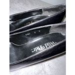Wild Pair Vintage Black Kitten Heel Loafer Heels 8 Y2K 2000s Photo 3
