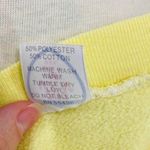 Vintage Creamy Yellow Who0o! Owl Sweatshirt Size M Photo 10