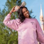 Disney Walt World Spirit Jersey Collectible 50th Anniversary Sequins Pullover Photo 0