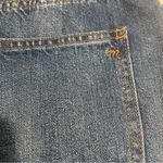 Madewell Rigid Denim A-Line Blue Jean Skirt 27 Short Frayed Hem Boho Y2K Pockets Photo 2