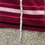 Eloquii  Essentials Striped Red Pink Sweater Midi Dress Stretch Comfy Winter Photo 9